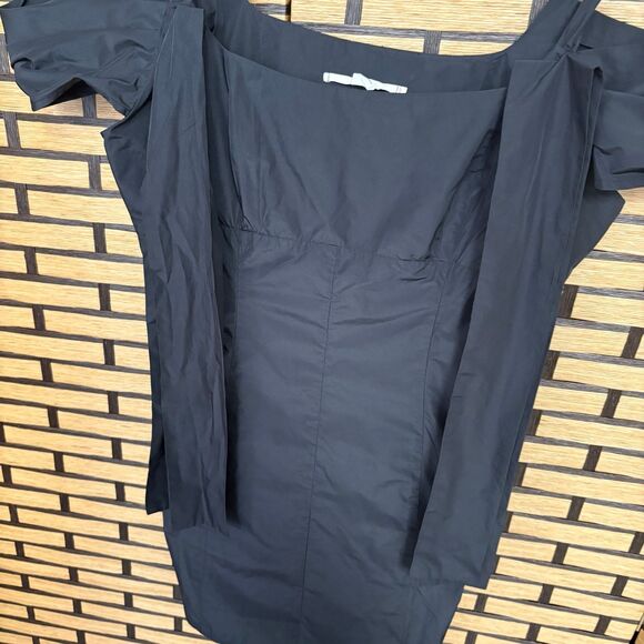 Kimchi Blue Black Monet Mini Dress Size Large - Picture 4 of 9